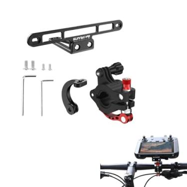 Imagem de Suporte de bicicleta para DJI RC PRO e câmeras de ação, controle remoto com barra de tela, suporte manual
