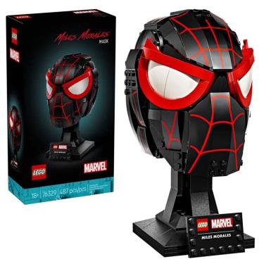 Imagem de Blocos De Montar - Mascara do Miles Morales LEGO DO BRASIL
