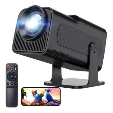 Imagem de Projetor HY320 Android 11 com Projeção Inteligente, HDMI e Pilha Inclu