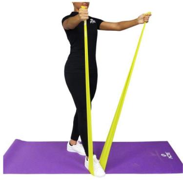 Imagem de Kit 3 Mini Faixa Elástica + 3 Faixa Elástica Com 3 Intensidades - ACTE