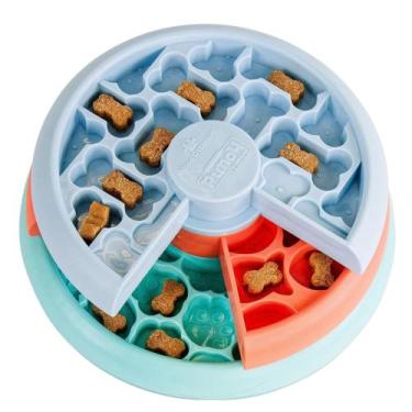 Imagem de Comedouro Lento Lickin' Layers Nina Ottosson Outward Hound jogo intera