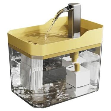 Imagem de Bebedouro Fonte Agua Automatico Gato Cachorro Animais Pet Cao Silencio