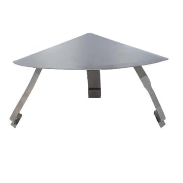 Imagem de Chapéu Chaminé Inox Fixo 110mm a 130mm - Volpato