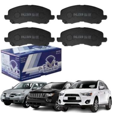 Imagem de Jogo Pastilhas Freio Dianteira Compass Airtrek ASX Outlander - SYL, PA