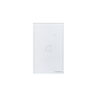 Imagem de Interruptor Inteligente Touch Wi-Fi 1 Tecla Branco - Intelbras EWS 1001 BR