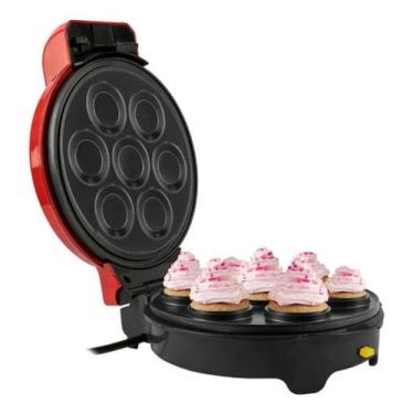 Imagem de Maquina de Cupcake Maker 1500W Vermelho 220 Volts - Nationalizer