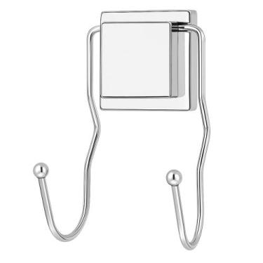 Imagem de Suporte Com 2 Ganchos Fixação Por Ventosa Arthi