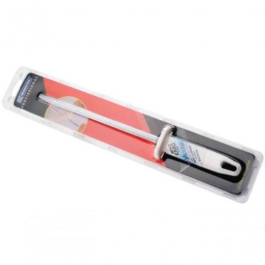 Imagem de Chaira Estriada Tramontina Profissional Com Haste Em Aço Carbono E Cabo Em Polipropileno Branco 8"