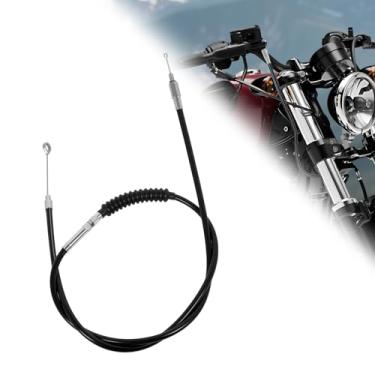 Imagem de PIKPOP Cabo de embreagem para Harley Sportster, extensão de fio de embreagem trançado de aço inoxidável para Sportster 2004-2020, 1986-2013 XL 883, XL 1200, ferro 883, ferro 1200, XL883N, XL1200N