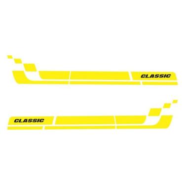 Imagem de Adesivo Faixa Lateral Chevrolet Classic - Cromo Sign