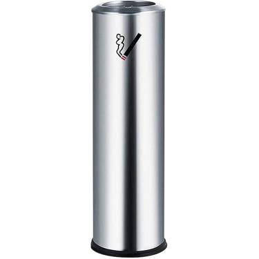 Imagem de Cinzeiro De Pé, Poste De Cinzeiro Ao Ar Livre, Para Descarte De Receptáculo De Bituca De Cigarro Fumadores De Metal Comercial Cinzeiro De Charuto