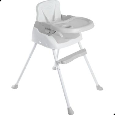 Imagem de Cadeira De Alimentação 3 Em 1 Infantil Portátil Segura Apettit - BENIBEE (CINZA)