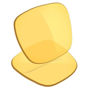 Imagem de Galvanic Lentes de reposição para óculos de sol RayBan Meta Wayfarer RW4006 50 mm - Amarelo HD