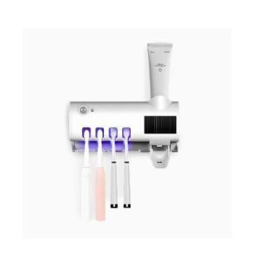 Imagem de Suporte Dispenser Esterilizador UV Escova e Creme Dental - Genérico