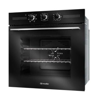 Imagem de Forno Elétrico Digital De Embutir Mueller Preto 70 Litros Com Função Fryer MFE70K 220V