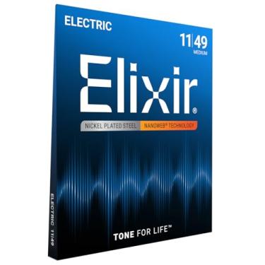 Imagem de Encordoamento 011 Elixir 12102, para Guitarra, Medium