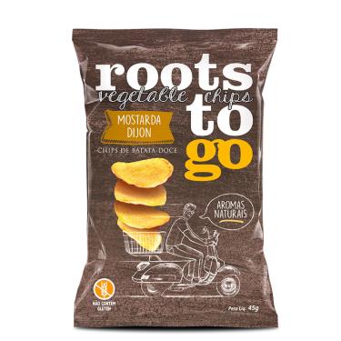 Imagem de Chips Batata Doce Mostarda Dijon Roots To Go 45g