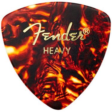 Imagem de Fender Palhetas de Guitarra Clássica Celuloid 346 - Pacote com 72 - Casco - Pesadas para guitarra elétrica, guitarra acústica, bandolim e baixo