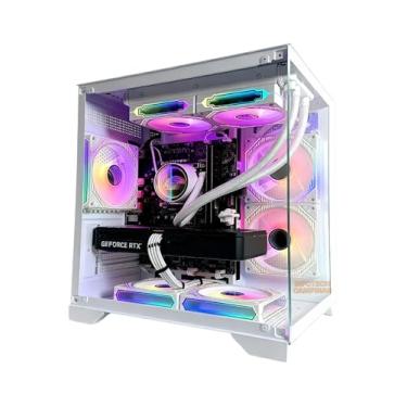 Imagem de PC Gamer Intel i5 12400 | 32GB DDR4 | SSD NVMe 1TB | RTX 5060 GDDR7 | Water Cooler | Aquario 5 Fans ARGB