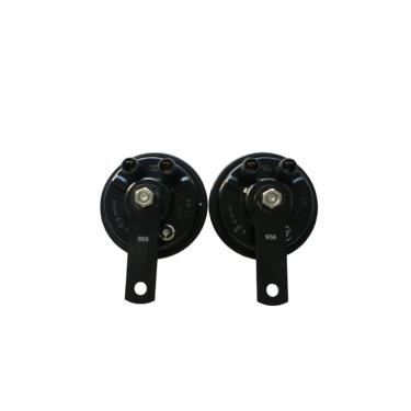 Imagem de Par Buzina Eletromecânica Corneta Disco Paquerinha Universal 24v 420/350hz Bosch 0986ah0703