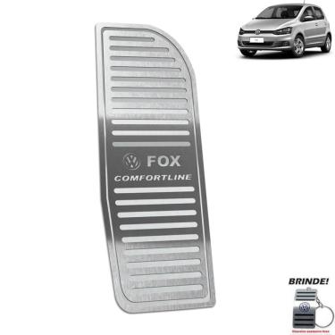 Imagem de Descanso De Pé Aço Inox Fox Comfortline 2014 A 2020 Prata