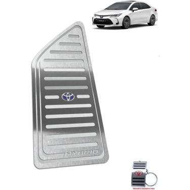 Imagem de Descanso De Pé Em Aço Inox Toyota Corolla Hybrid 2020 Prata