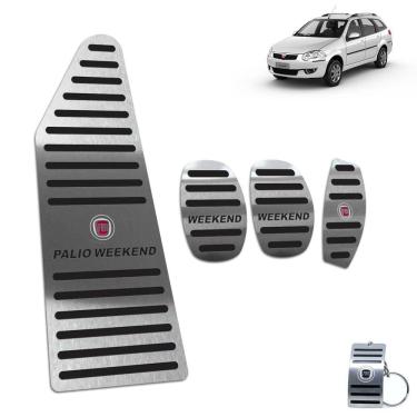 Imagem de Descanso Pedaleira Fiat Palio Weekend 2009 A 2020 Preto