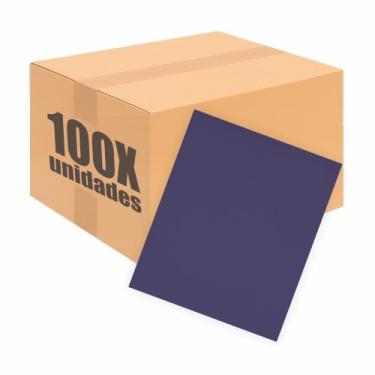 Imagem de Kit Com 100 Placas De Eva Escolar Seller - 48cm X 40cm, Roxo