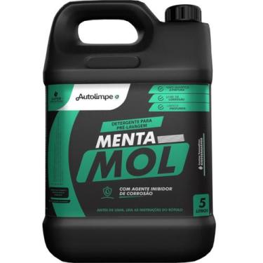 Imagem de Detergente Pre Lavagem Carro Mentamol 5l 1/100 Autolimpe