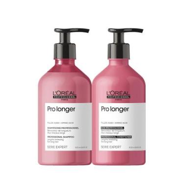 Imagem de Conjunto de shampoo e condicionador L'Oréal Pro Longer 500ml cada - L'
