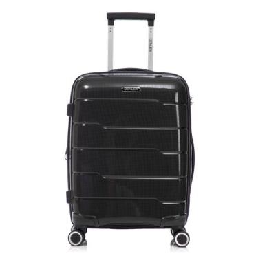 Imagem de Mala De Viagem Bordo Polipropileno Expansivel 55x35x25 Promo - Denlex,