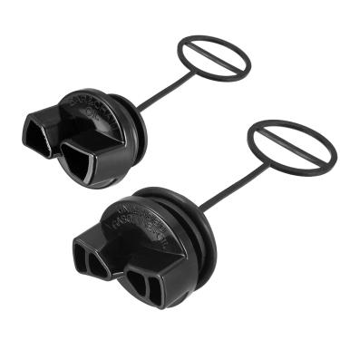 Imagem de uxcell 1 conjunto de substituição de óleo e tampa de combustível do motor para motosserra P350 351