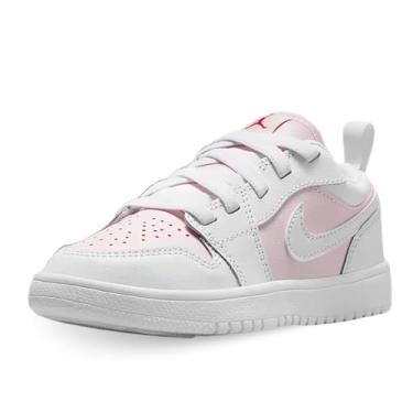 Imagem de Tênis infantil Jordan 1 Low Alt (DR9748-608, espuma rosa/vermelho fogo/branco), Espuma rosa/vermelho fogo/branco, 12 Little Kid