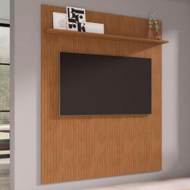 Imagem de Painel para TV Até 60 Polegadas Aléria 1 Prateleira Cedro - Pnr Móveis