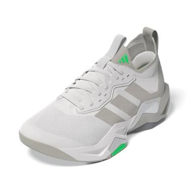 Imagem de adidas Tênis esportivo feminino Rapidmove Advance 2, Branco giz/Wonder Alumina/Lime Burst, 36
