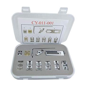 Imagem de Kit de pés YEQIN para máquina de costura doméstica Pfaff Pfaff