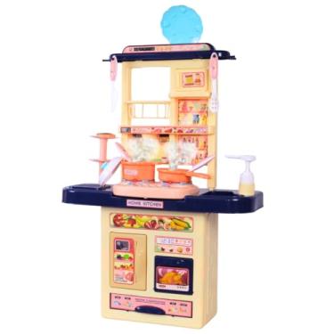 Imagem de Brinquedo Cozinha Infantil Solta Fumaça E Sai Água C/Acessórios - Castela