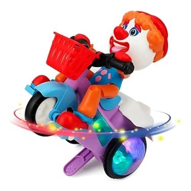 Imagem de Brinquedo Palhaço Ciclista Músicas Luzes Triciclo Diversão