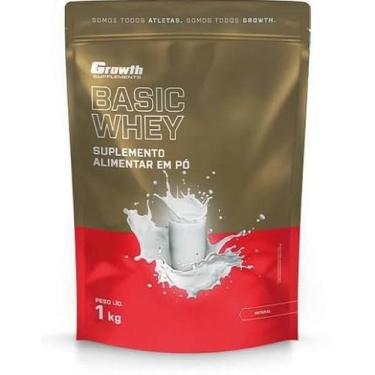 Imagem de whey basic suplemento growth NATURAL