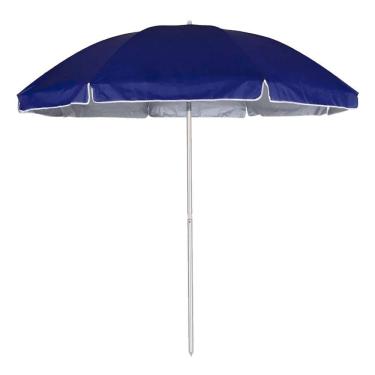 Imagem de Guarda-Sol 2,60 Metros MOR Alumínio Azul com Proteção 100 FPS