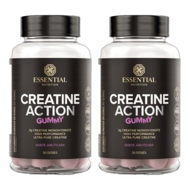 Imagem de Kit 2X: Creatine Action Gummy Jabuticaba Essential Nutrition 60 Gomas