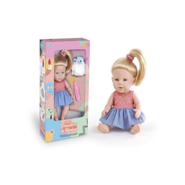 Imagem de Boneca Coleção Brincadeira De Menina Faz Xixi 1080 Pupee