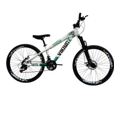 Imagem de Bicicleta 26 VikingX Tuff25 24v Freeride Disco Mecânico Hidraulico Pneu Slick 1.50-Unissex