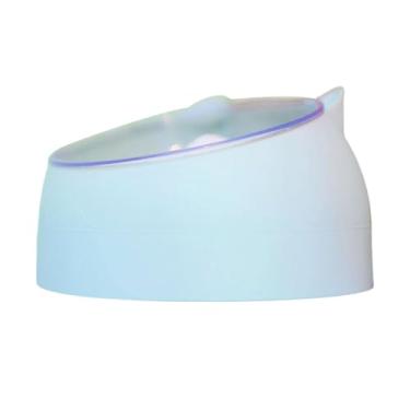 Imagem de Generic Hamster Areia Tigela de Banho Caixa de Areia Fácil de Limpar Recipiente de para Cavar Banheira para Pequenos Animais Chinchila Ratos Ouriço, Luz Verde