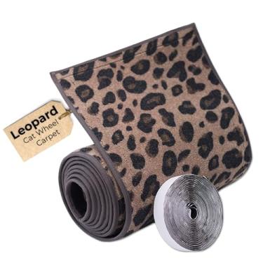 Imagem de Tapete de substituição de leopardo para roda de gato (339 x 36 cm) – Roda de corrida para gatos – Tapete de roda para gatos – Esteira grande para gatos – Roda de exercícios para gatos em ambientes