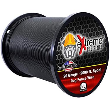 Imagem de Fio de limitação de cerca elétrica para cães universalmente compatível para todos os modelos de cerca elétrica para cães e filhotes ou gatos em sistemas de cerca de animais de estimação – 2000' resistente