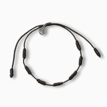 Imagem de Magic Allure Pulseira de corda preta com 7 nós de proteção Amuleto GM – Pulseira de Cabala Ajustável Boa Sorte – Cordão Vermelho Artesanal do Destino para Mulheres e Homens – Design Fino e Durável 1