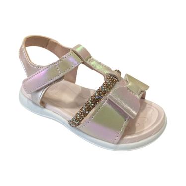 Imagem de Sandália Menina Mini Sua Cia Rosa Perolizado 4103.41014
