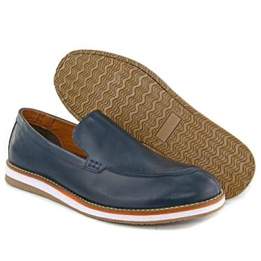 Imagem de Sapato Masculino Esporte fino Polo City Griffe 170 Marinho Cor:Azul;Tamanho:40;Genero:Homem