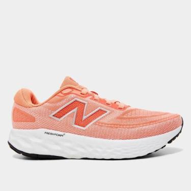 Imagem de Tênis New Balance Fresh Foam X Evoz V4 Feminino, Coral, 35